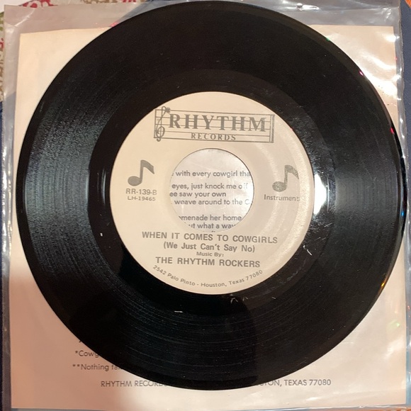 Square Dance 45 rpm Viny “ When It Comes To Cowgirls( We Ju Can’t Say No)” - Picture 4 of 4